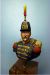 Left Front French Voltigeur - Second Empire 1870 fine scale model bust kit produced by Black Eagle Miniatures