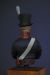 Rear British Royal Marine Artillery - Napoleonic 1816 fine scale model bust kit produced by Black Eagle Miniatures