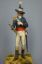 Front Captain John Blakiston Royal Engineer, at the Battle of Assay 1803 - 75mm figure fine scale model kit produced by Hawk Miniatures