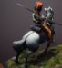 11th Mounted Hussar, during the Charge of the Light Brigade, Crimean War 1854 a 90mm figure fine scale model kit produced by Hawk Miniatures