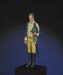 Left Front Major Benjamin Tallmadge, Continental Army, 1778 a 75mm figure fine scale model kit produced by Hawk Miniatures