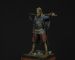 Left Viking, 8th - 11th Century a 75mm figure fine scale model kit produced by Hawk Miniatures