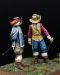 Right side: The new blade, Musketeers of the Guard, 1622 a pair of 75mm figure fine scale model kit produced by Hawk Miniatures