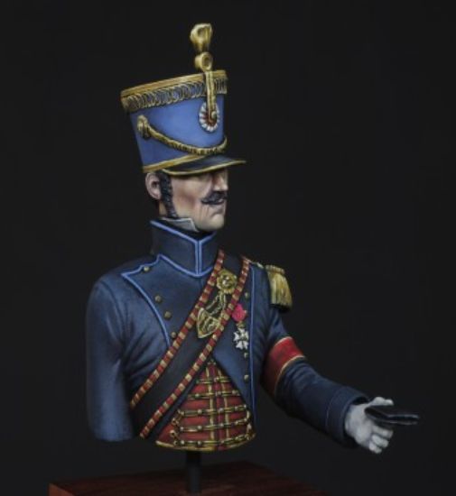 Front: General C E Gudin de la Sablonnière  in ADC uniform