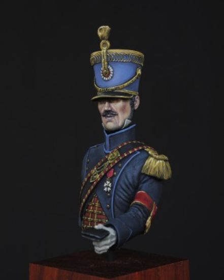 Front: General C E Gudin de la Sablonnière in ADC uniform