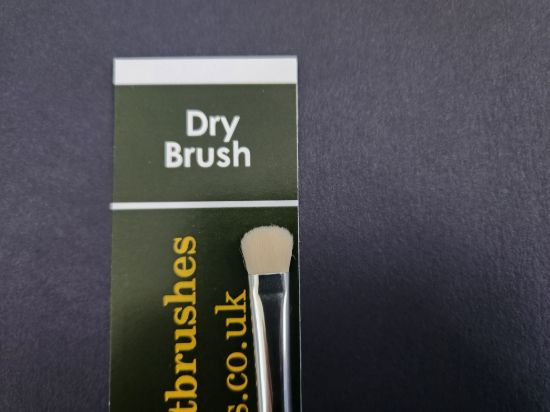 Dry Brush - Flat Oval