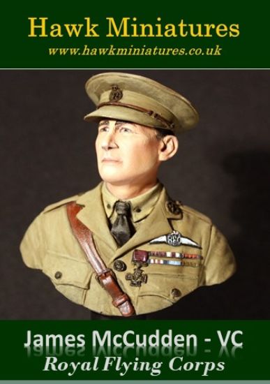 Bust of James McCudden VC, DSO & Bar, MC & Bar, MM
