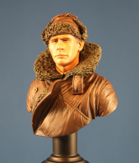 Bust of Edward Mick Mannock VC, DSO & Bar, MC & Bar, MM