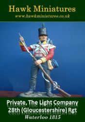 28th of Foot (North Gloucestershire) Regiment, Waterloo 1815
