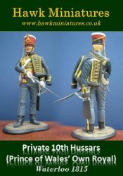 Picture of Private 10th Hussars, Prince of Wales Own Royal, Waterloo 1815