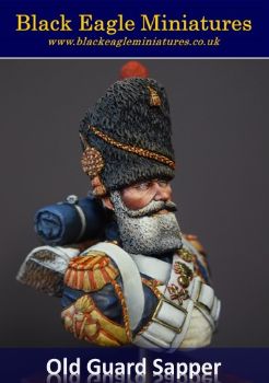 Picture of Old Guard Sapper bust · French Imperial Guard sapeur · Napoleonic 1/12th bust
